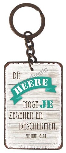 De HEERE moge je zegenen en beschermen