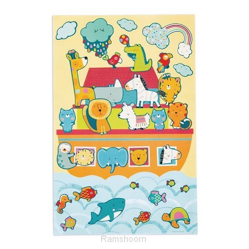 Giant Noahs Ark sticker scene