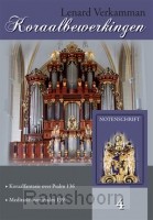 Koraalbewerking 4 Notenschrift