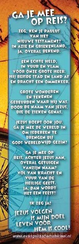 Boekenlegger kinder ga je mee op reis