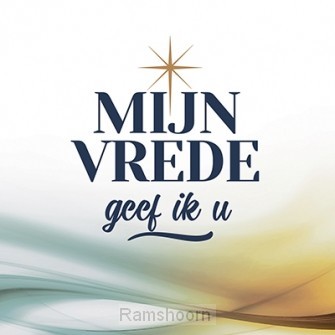 Wk kerst Mijn vrede geef Ik u