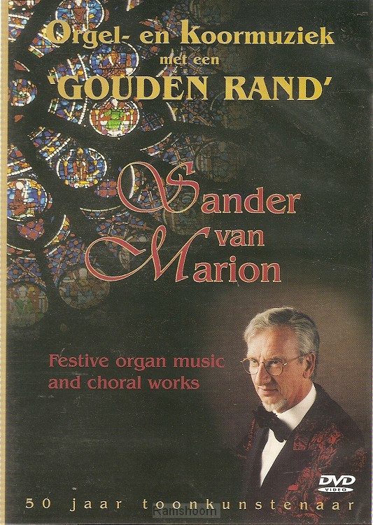 Orgel en koormuziek met een gouden rand