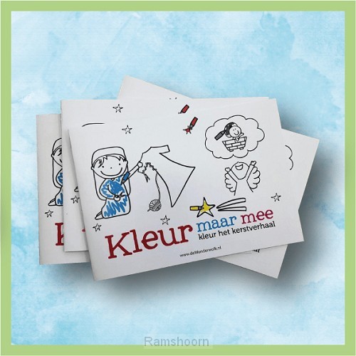 Adventkleurboek a5