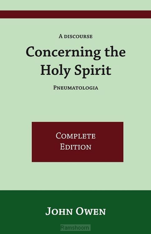 Concerning The Holy Spirit, Pneumatologi