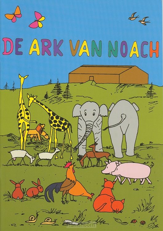 Ark van noach lees kleur en knutselboek