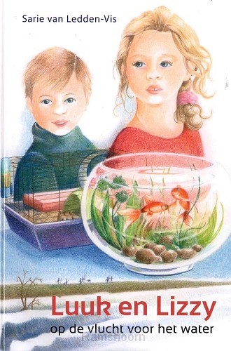 Luuk en Lizzy op de vlucht voor het wate