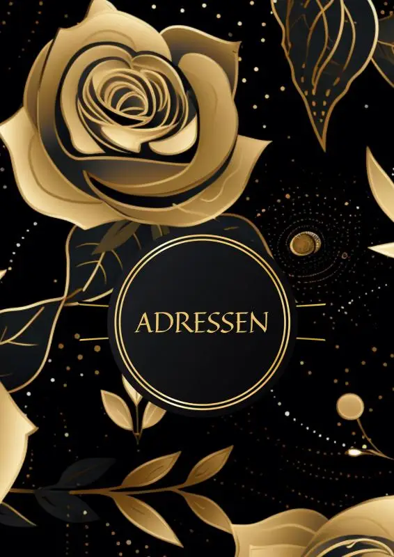 Adresboek groot / Adresboekje met Alfabet - Telefoonregister / Adressenboek