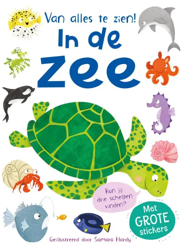 In de zee