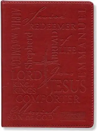 Names of Jesus - Burgundy