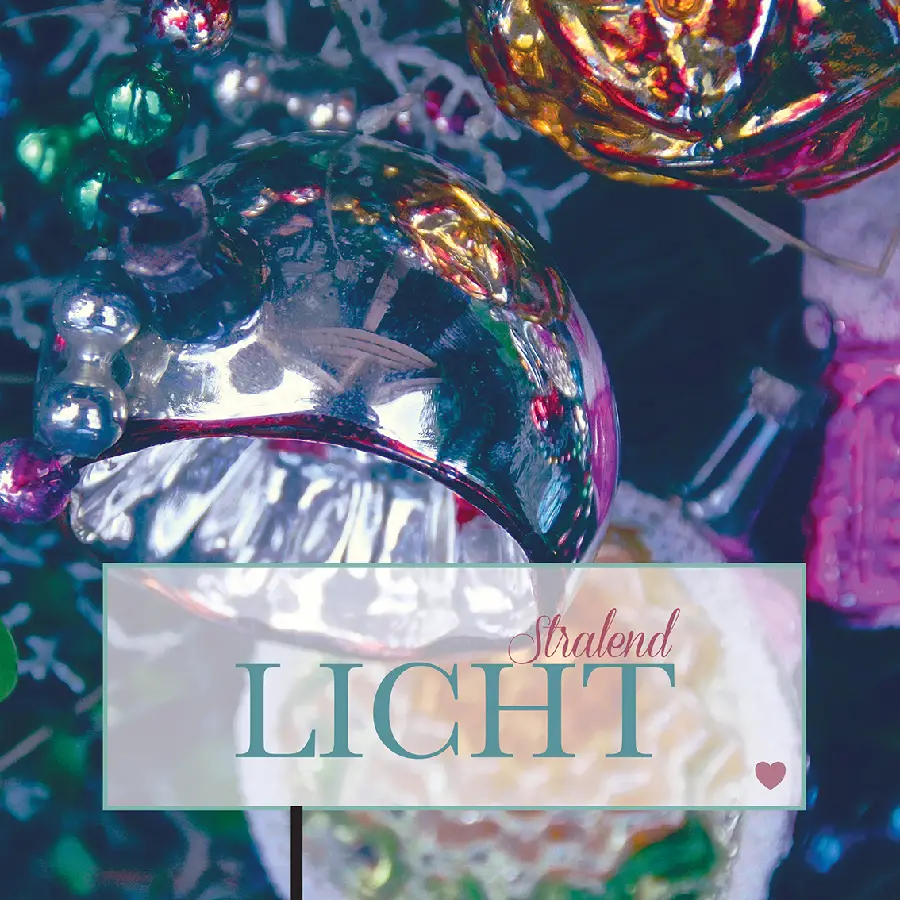 Wenskaart stralend licht