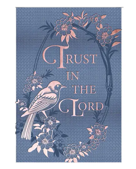 Lux Leather Journal Trust in the Lord