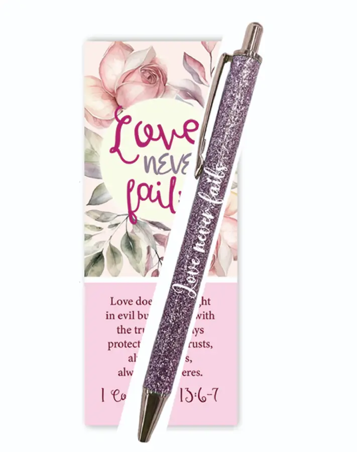 Gradien Gelpen/bookmark Love never fails