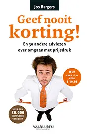 Geef nooit korting