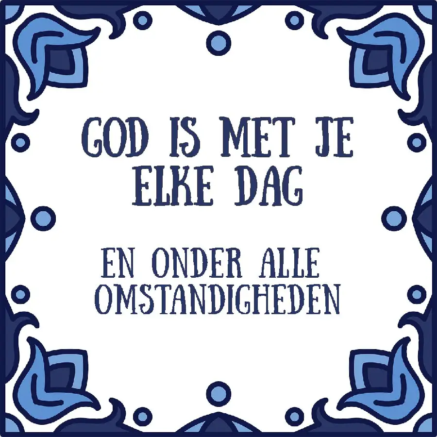 God is met je