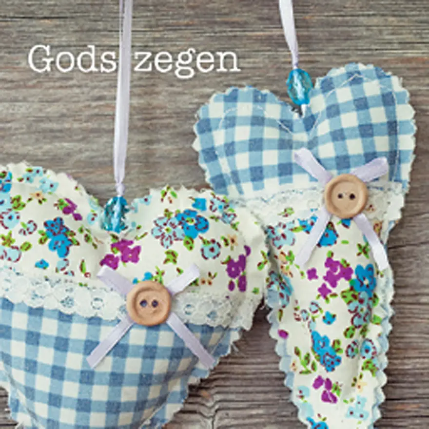 Kadokaartje gods zegen