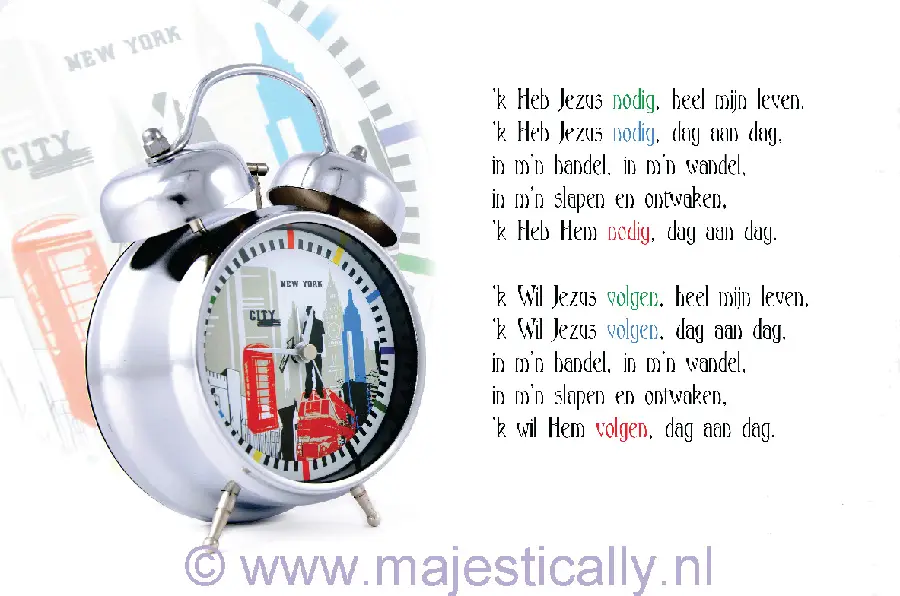 Kinderkaart 'k heb jezus nodig