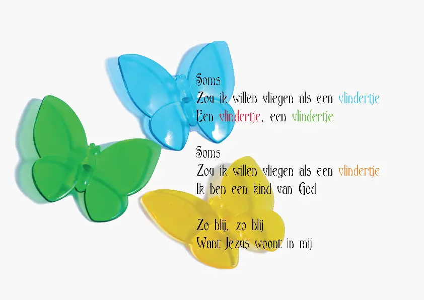 Kinderkaart soms zou ik willen vliegen