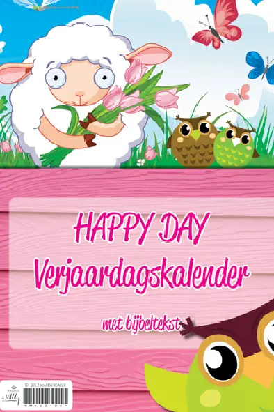 Verjaardagskalender happy day