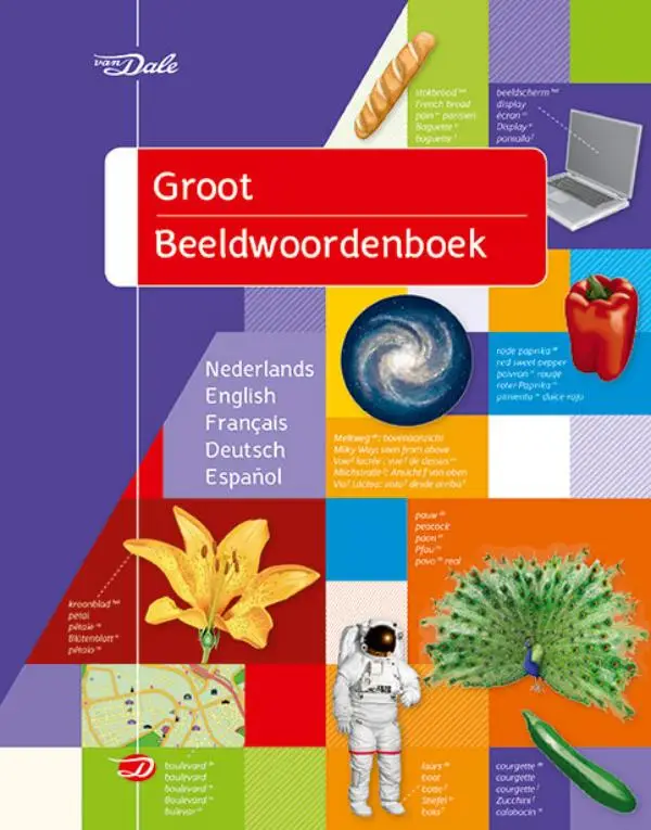 Groot beeldwoordenboek in vijf talen