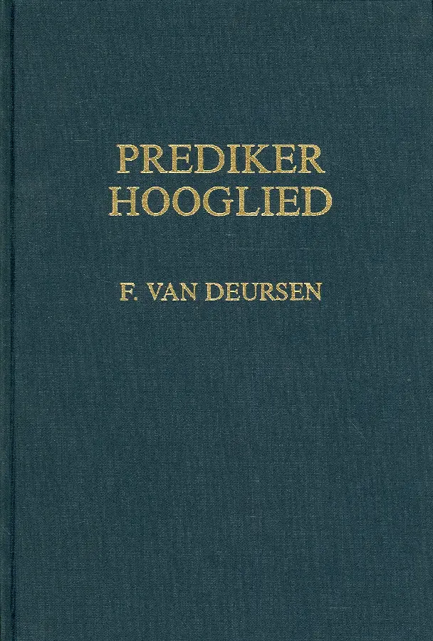 Voorzeide leer In prediker/hooglied