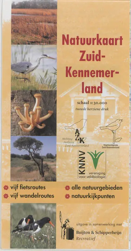 Natuurkaart zuid-kennemerland