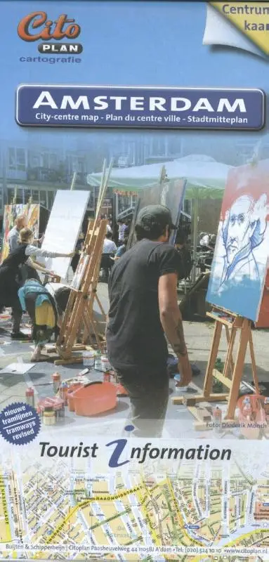 Citoplan centrumkaart amsterdam