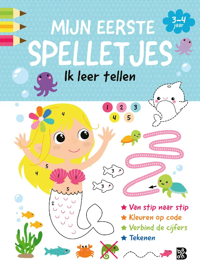 Ik leer tellen 3-4 jaar