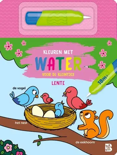 Kleuren met water voor de kleintjes: Len
