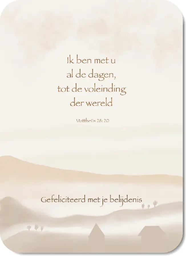 Belijdenis