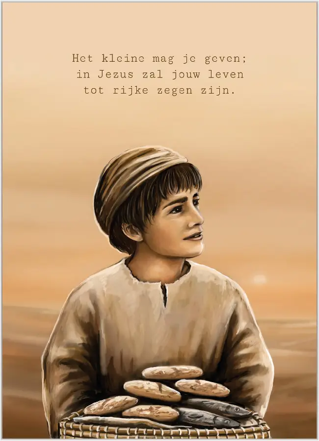 Poster A5 De HEERE is mijn Licht