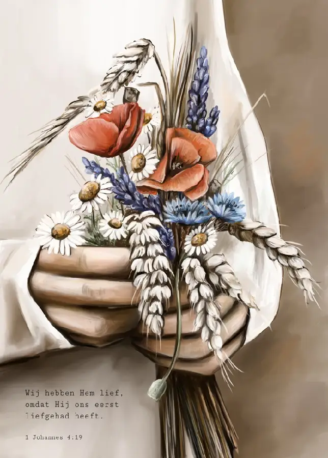 Poster A5 Wij hebben Hem lief