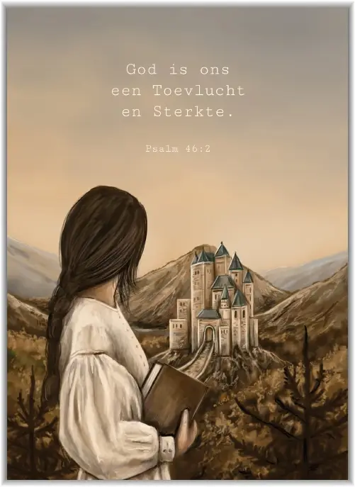 Poster A5 Gij zijt mijn Schuilplaats