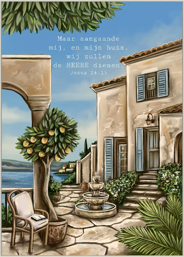 Poster A5 De HEERE is mij verschenen