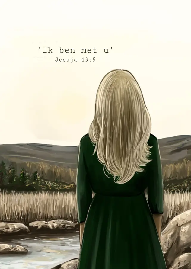 Kaartje A7 Ik ben met u