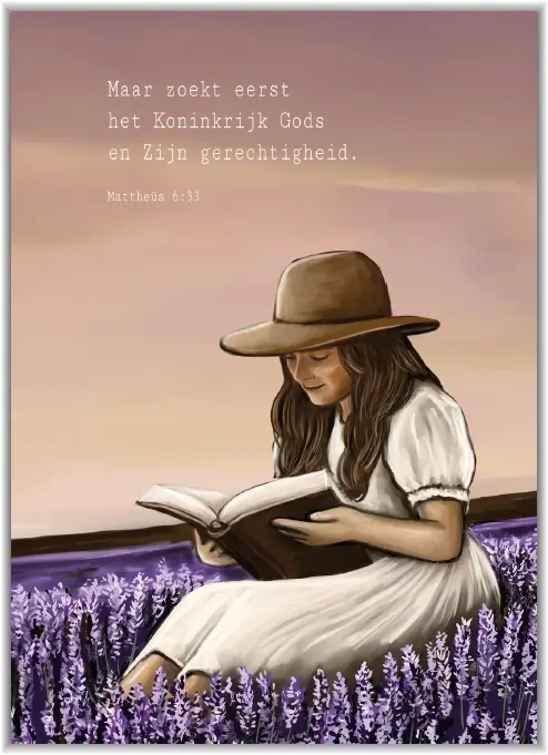 Poster A4 O God! Gij zijt mijn God!