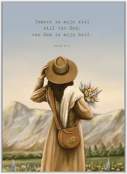 Poster A4 Hoe groot zijt Gij