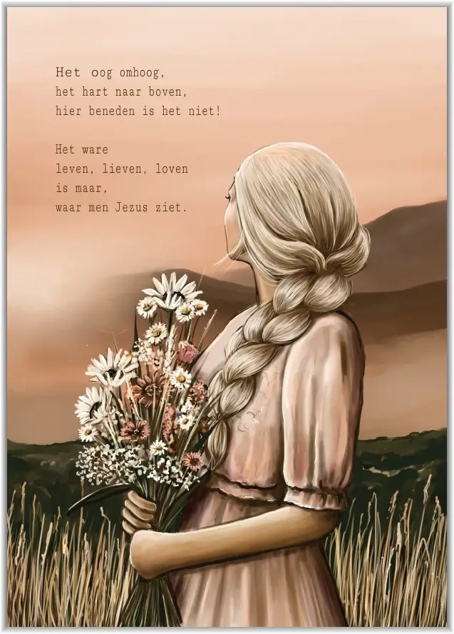 Poster A4  Ik ben het, vreest niet.