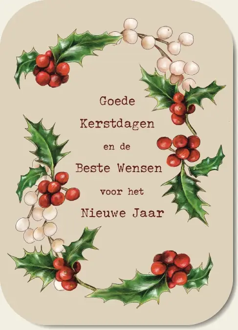 Goede kerstdagen