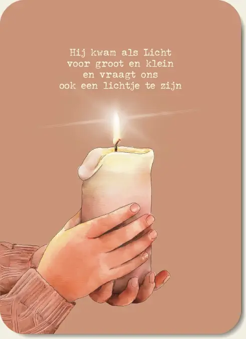 Hij kwam als licht - meisje