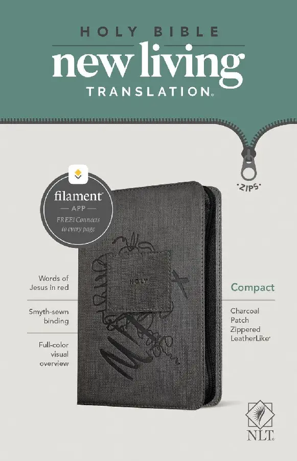 NLT - Compact Zipper Bible