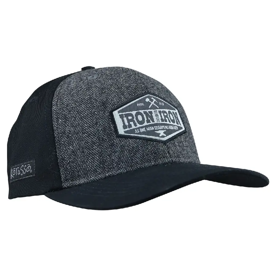 Men''s Cap Iron sharpens Iron