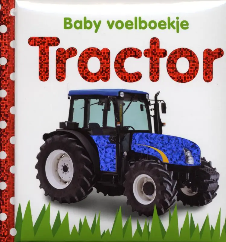 Baby's voelboekje: Tractor / druk 1