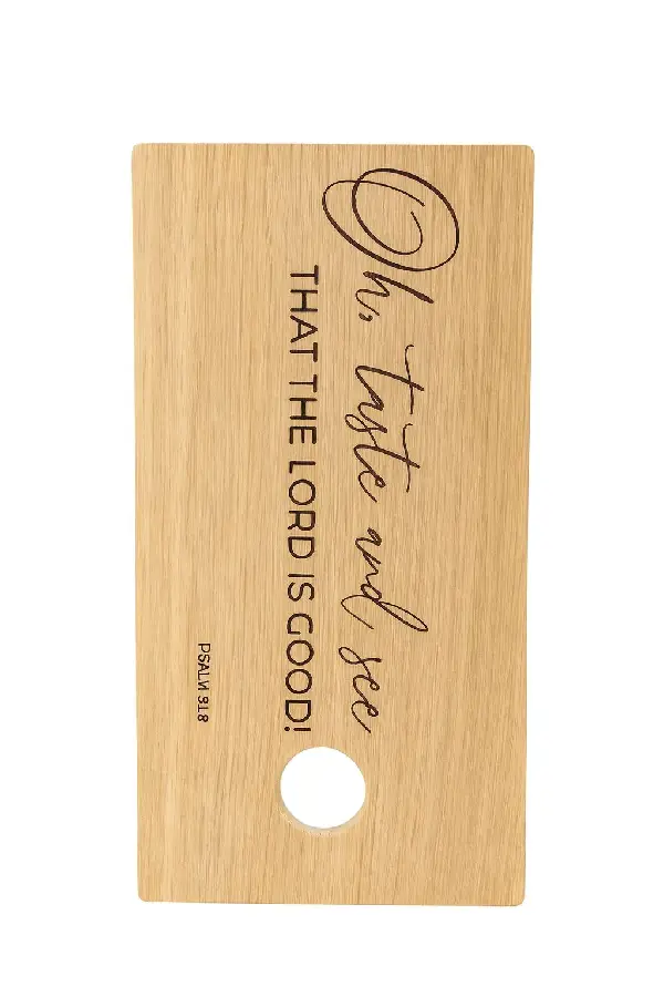 Pallette servingboard Oh taste and see 1