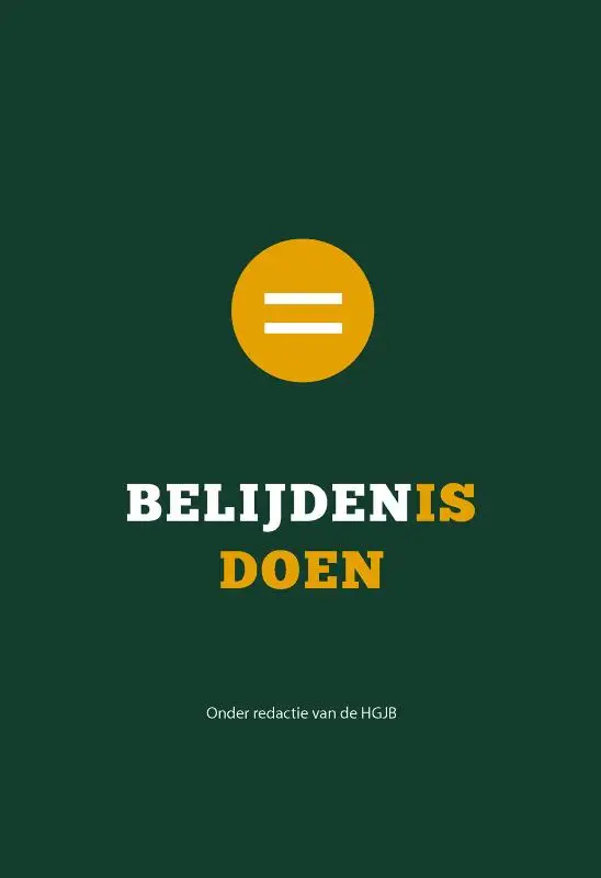 Belijden-is doen