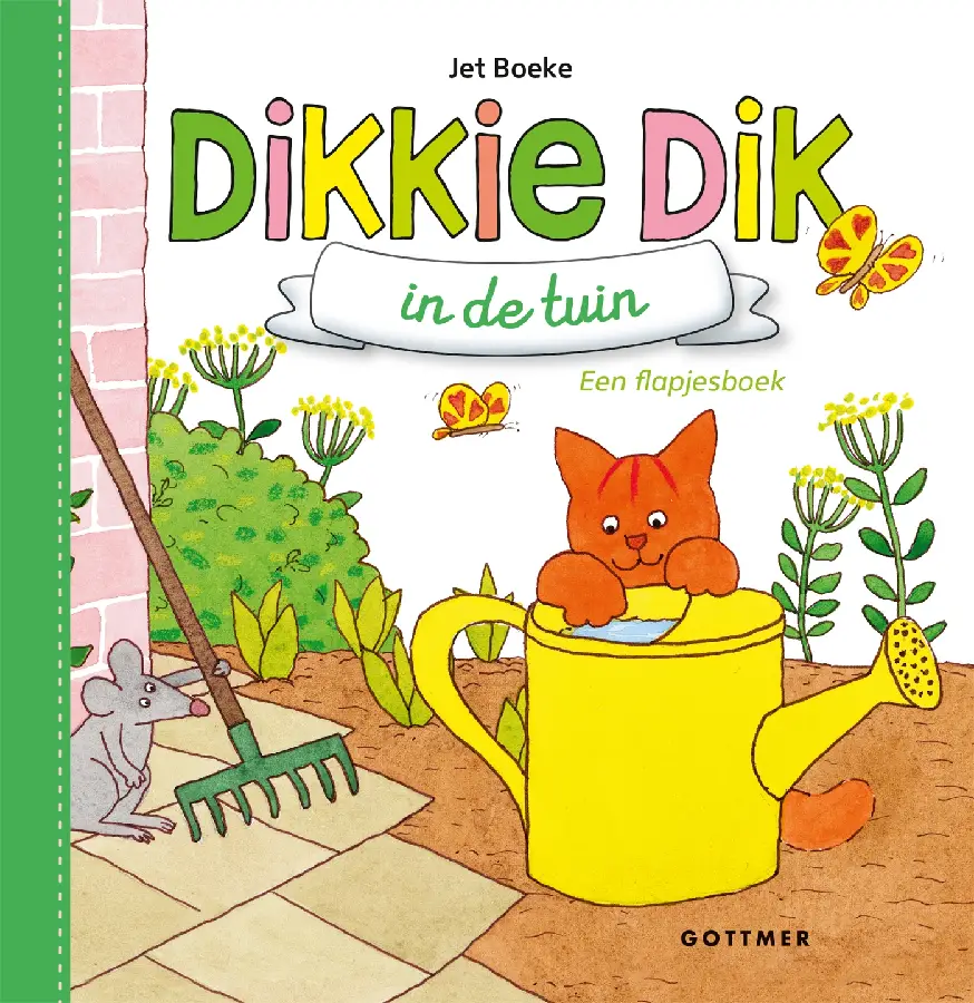 Dikkie dik in de tuin groen