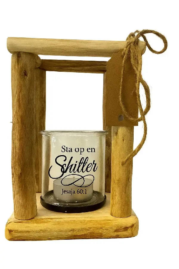 Windlicht sta op en schitter