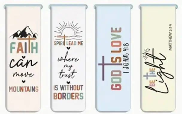 Magnetic bookmarks (4) God is love