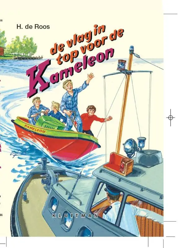 Vlag in top voor de kameleon  POD