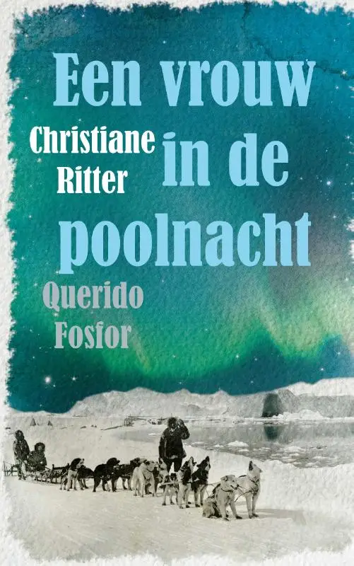 Vrouw in de poolnacht