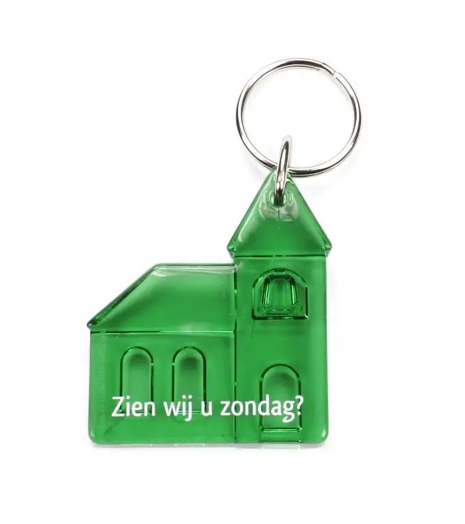 Sleutelh kerk groen zien wij u zondag